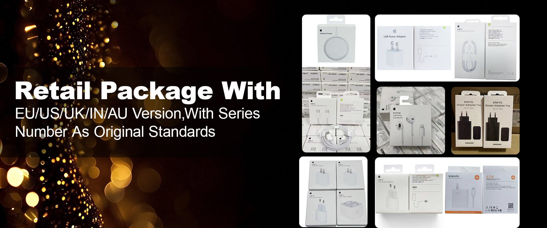 Kualitas Pengisi daya iPhone pabrik