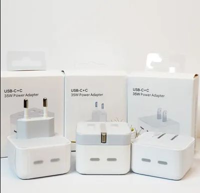 MNWM3 35W Iphone Charger Compact A2571 A2571 Dual USB-C Power Adapter