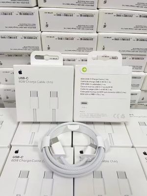 Official Iphone Apple 60W USB-C Charge Cable MW493 MQKJ3 A2795 Fast Charging Data Transmission