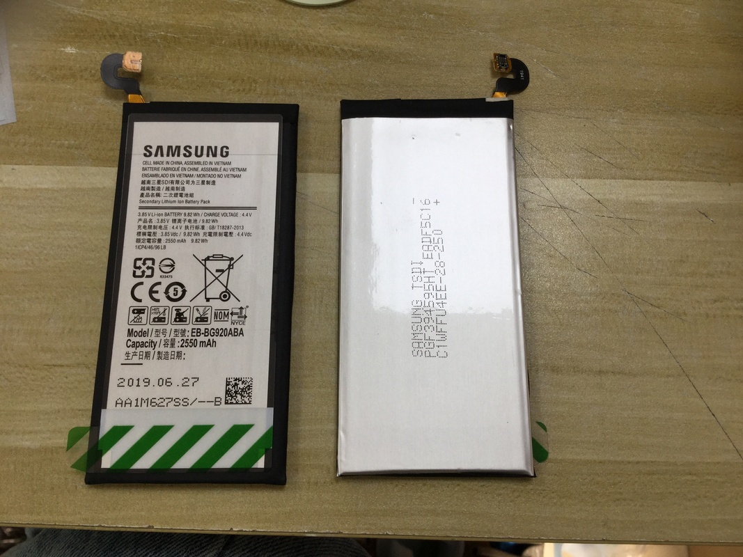 OEM Original Samsung Galaxy S6 Battery EB-BG920ABE 2550mAh Lithium Polymer