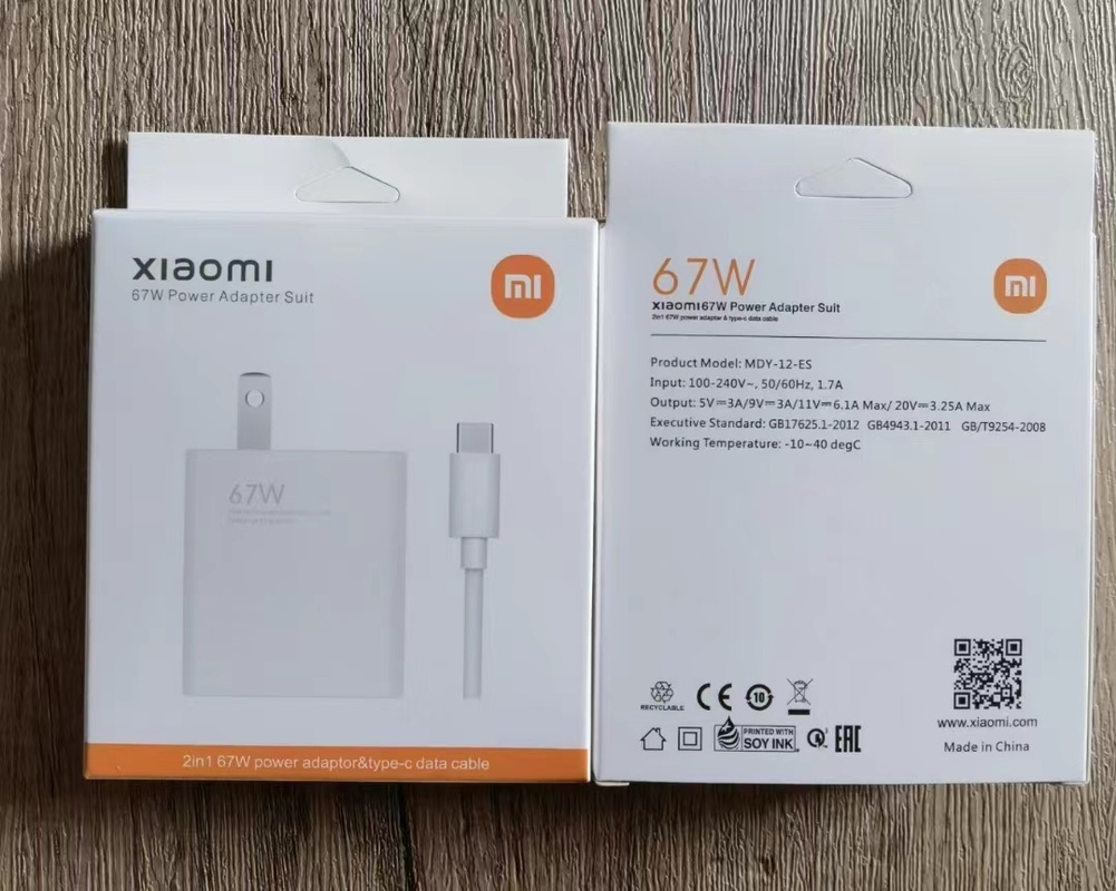Genuine Xiaomi Accessories OEM Original Xiaomi Charger Type-A MDY-12-ES  MDY-12-EJ