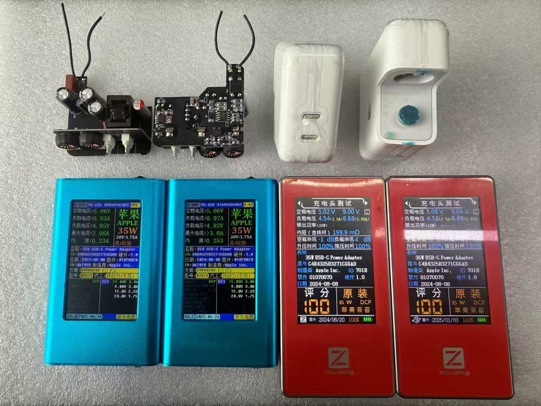 Customizable MW2K3 35W Iphone Charger Dual USB-C Power Adapter A2676