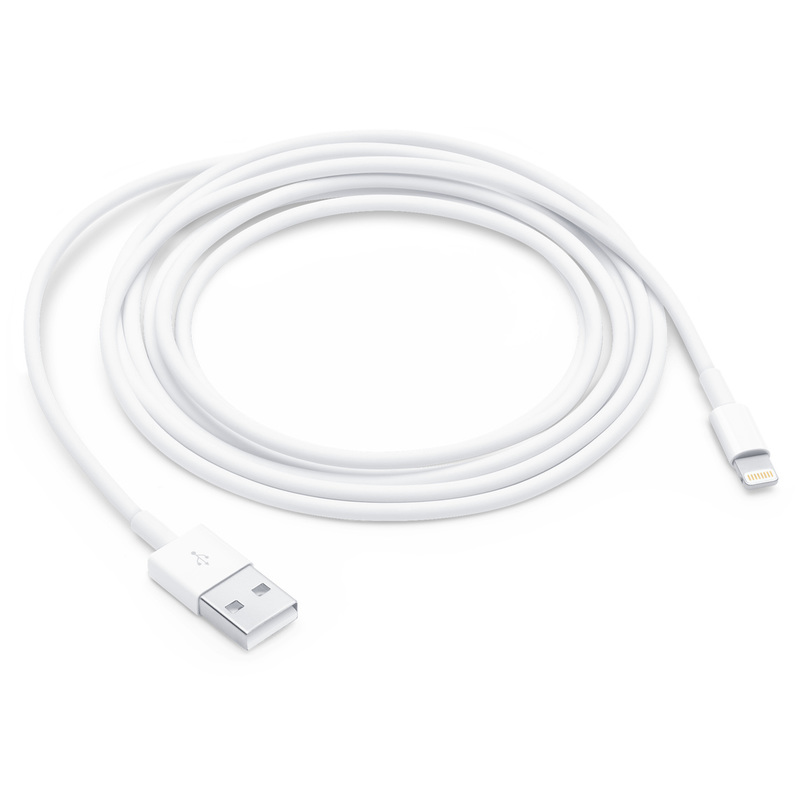 OEM Original Iphone Cable Lightning To USB Cable Official MD819 2m For Syncing And Charging
