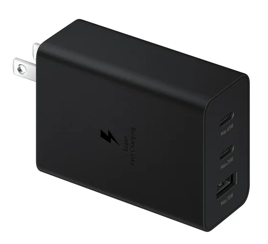 Original Samsung 65W Adaptor PD 3.0 EP-T6530 Fast Charging USB-C Portable