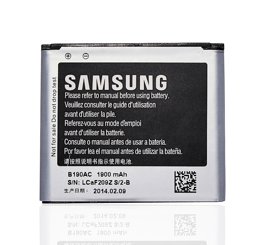 SM-W2014 B190AC Samsung Lithium Polymer Battery 1900mAh Temperature Resistant
