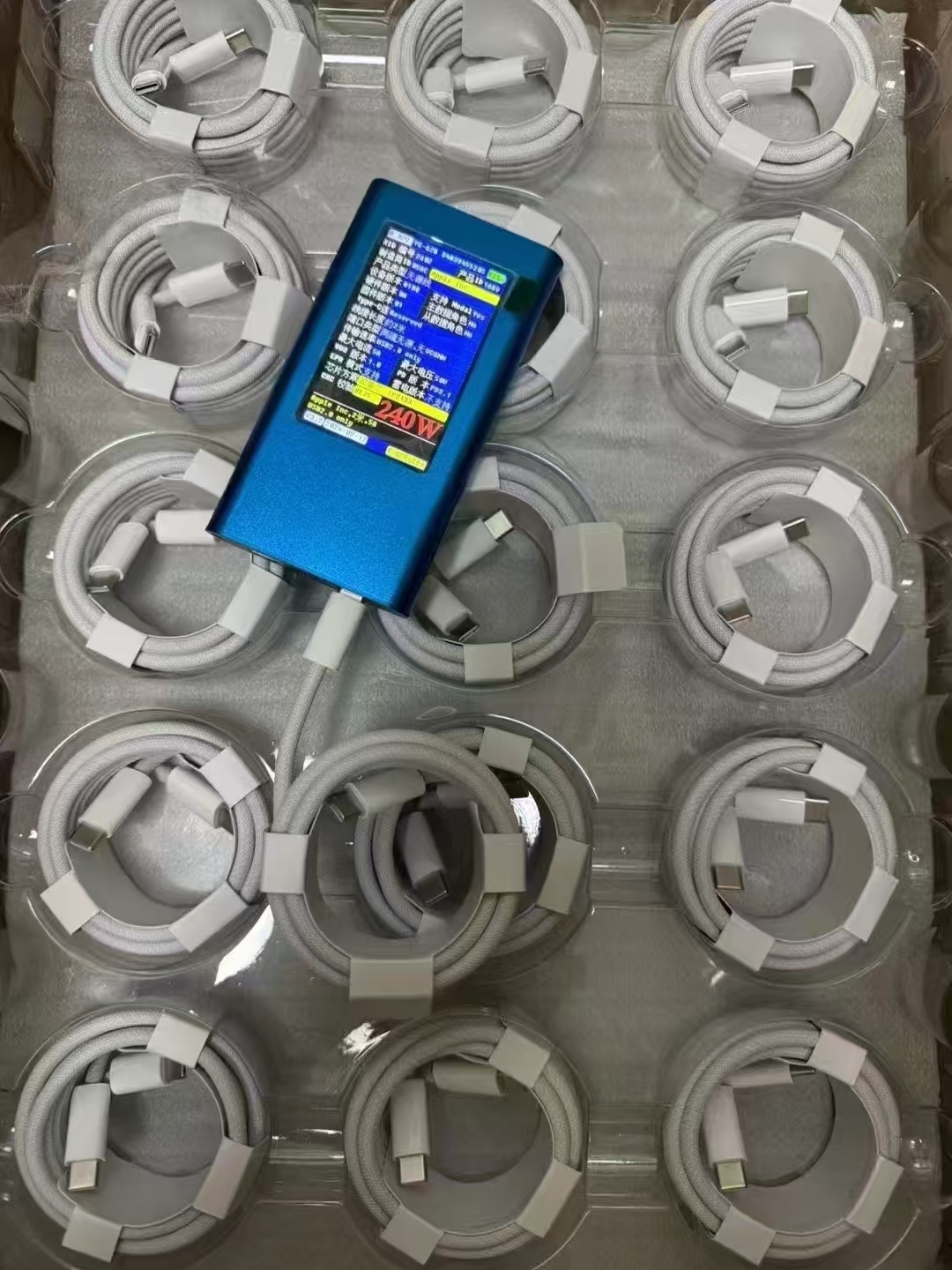 Original Official Apple Iphone Cable 240W USB-C MYQT3 MU2G3 A2794 2m Fast Charging Cable